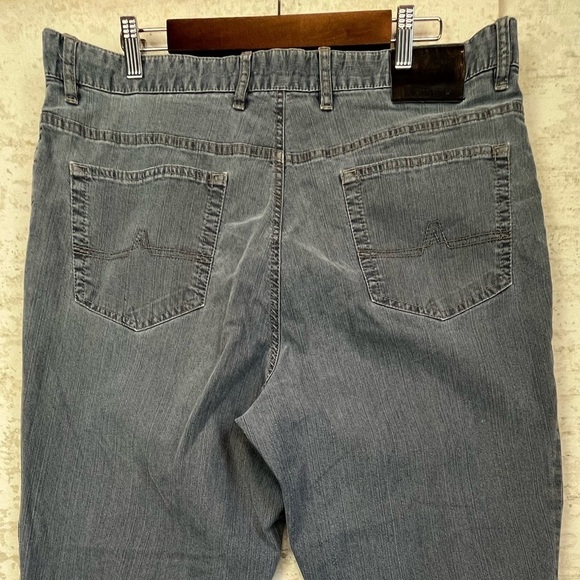 Alberto Mens Jeans Tommy Stretch Denim Light 38" Waist 32" Inseam - Picture 6 of 14